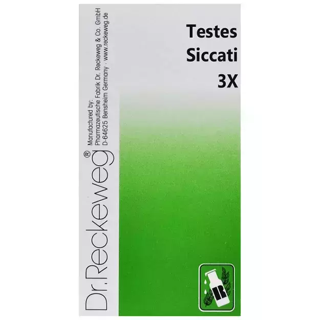 Dr. Reckeweg Testes Siccati Trituration Tablet 3X