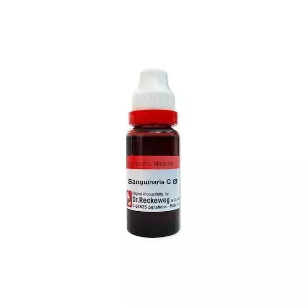 Dr. Reckeweg Sanguinaria Can. Mother Tincture Q