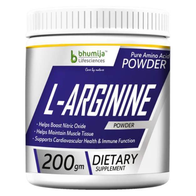 Bhumija Lifesciences L-Arginine Pre Workout (Amino Acid) Powder 200gm
