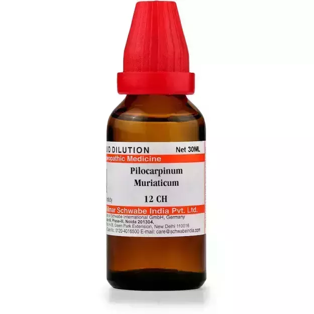 Schwabe Pilocarpinum muriaticum Dilution 12 CH
