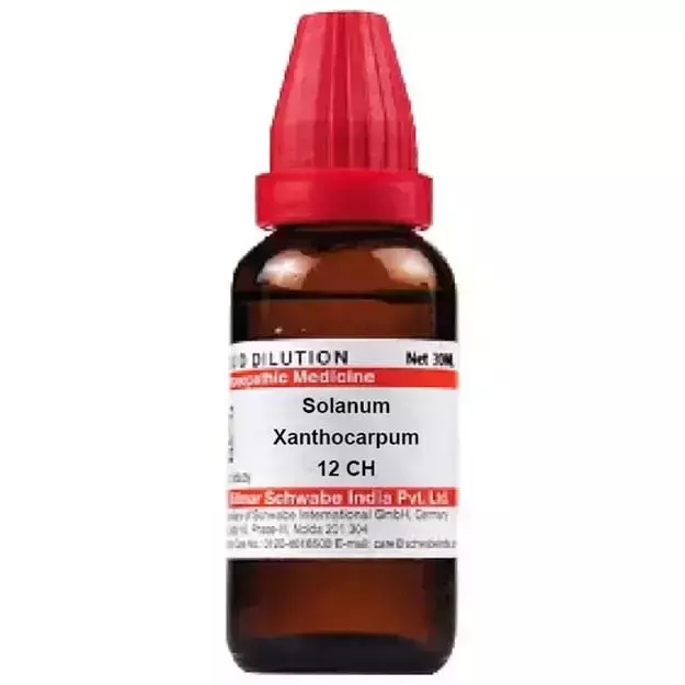 Schwabe Solanum xanthocarpum Dilution 12 CH