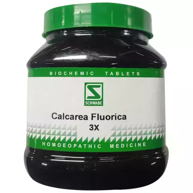 Schwabe Calcarea fluorica Biochemic Tablet 3X