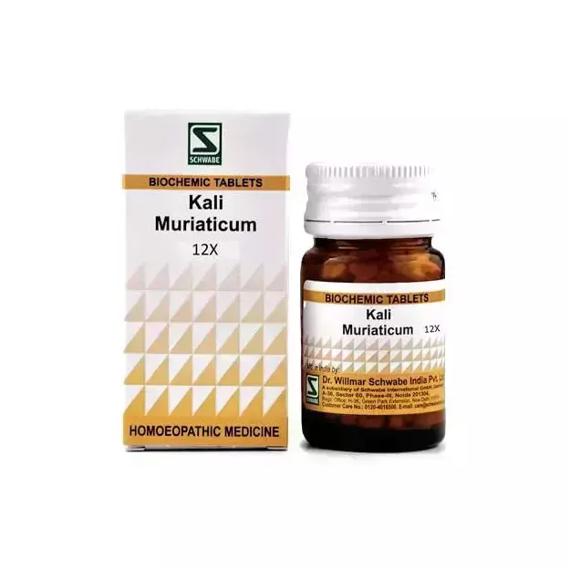 Schwabe Kali muriaticum Biochemic Tablet12X