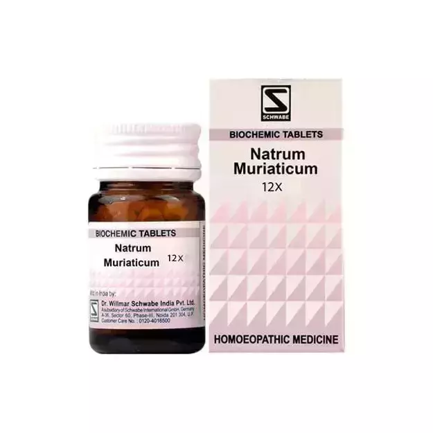 Schwabe Natrum muriaticum Biochemic Tablet12X