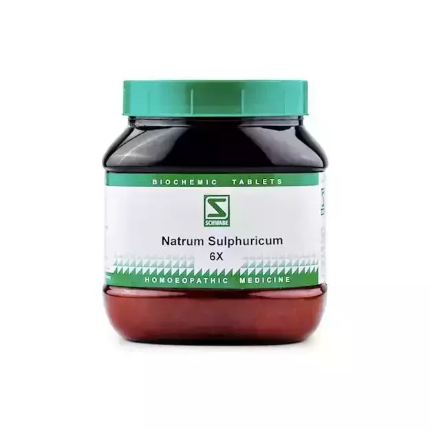 Schwabe Natrum sulphuricum Biochemic Tablet 6X