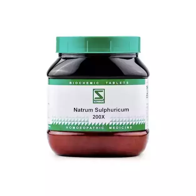 Schwabe Natrum sulphuricum Biochemic Tablet 200X