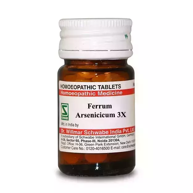 Schwabe Ferrum arsenicicum Trituration Tablet 3X