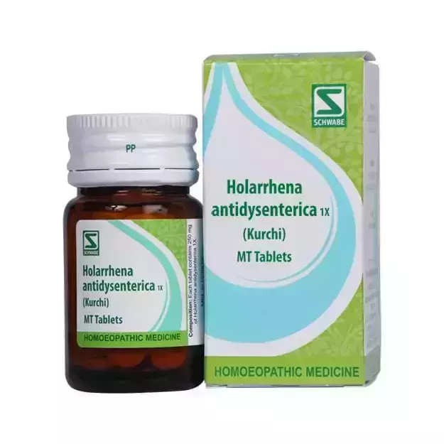Schwabe Holarrhena antidysenterica 1X MT Tablets