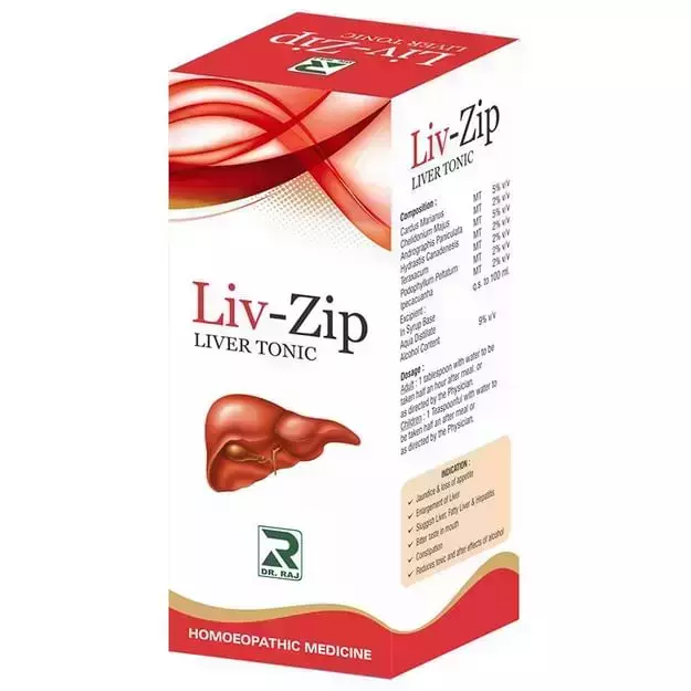 Dr. Raj Liv Zip Liver Tonic 450ml