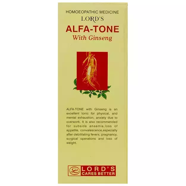 Lord Alfa Tone With Ginseng 450ml