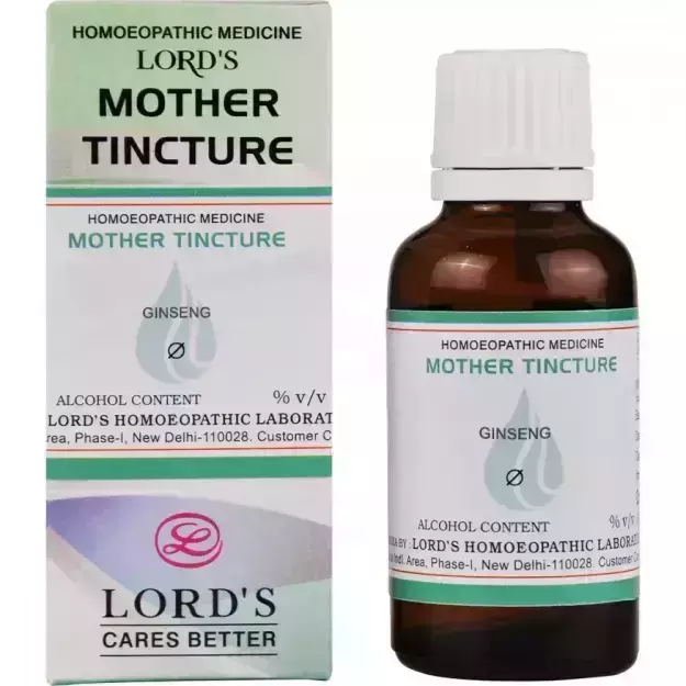 Lord Ginseng 1X (Mother Tincture) 25gm