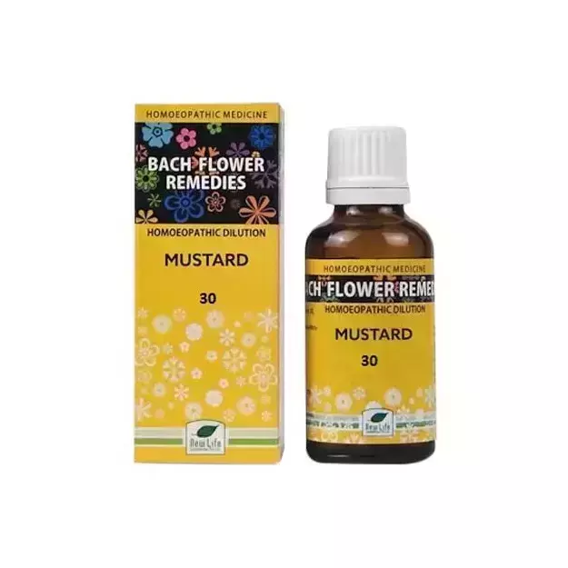 New Life Bach Flower Mustard 30 Dilution