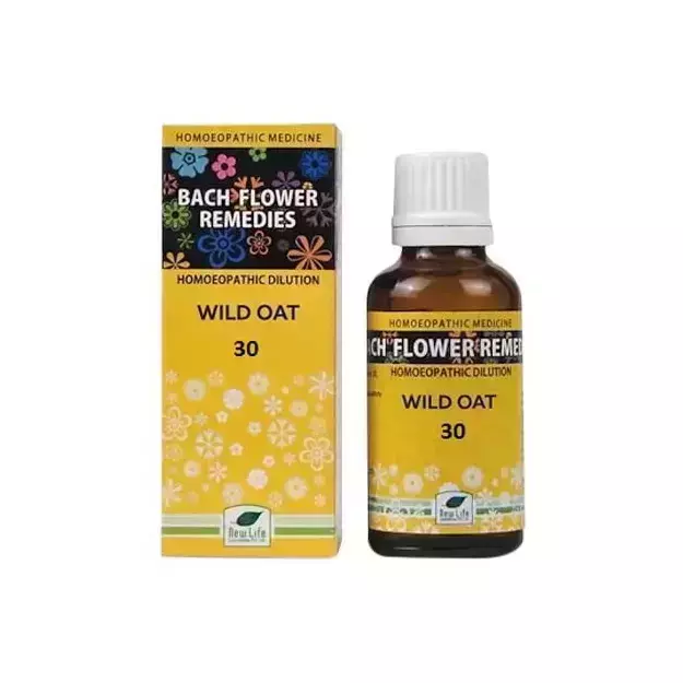 New Life Bach Flower Wild Oat 30 Dilution