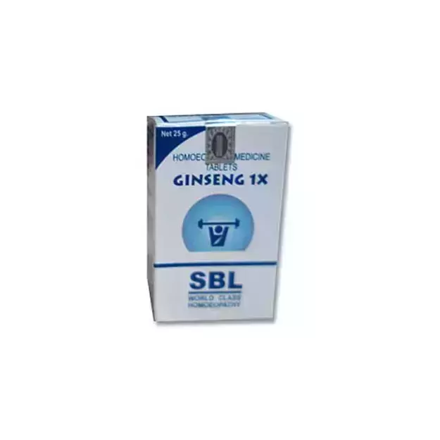 SBL Ginseng Trituration Tablet 1 X