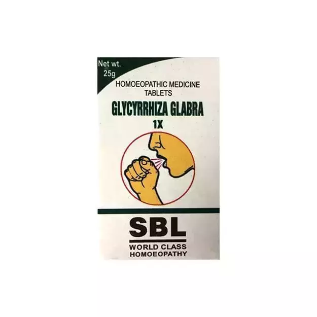 SBL Glycyrrhiza Glabra Tablet 1X 25gm