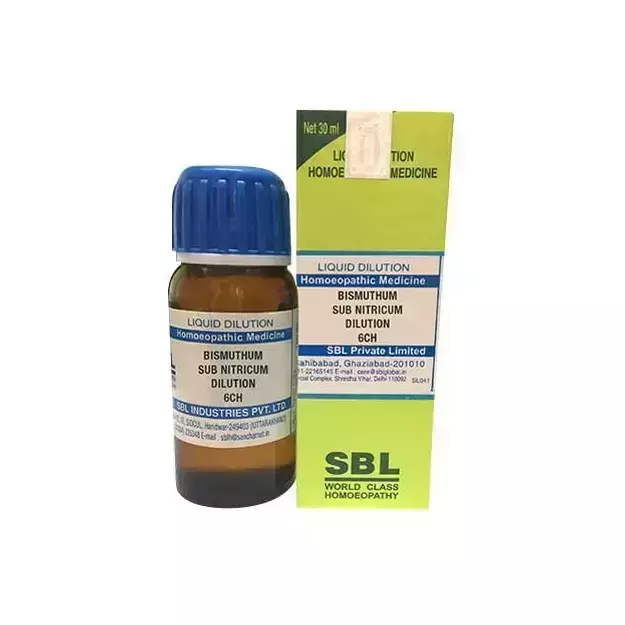 SBL Bismuthum subnitricum Dilution 6 CH