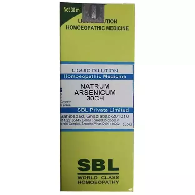 SBL Natrum arsenicosum Dilution 30 CH