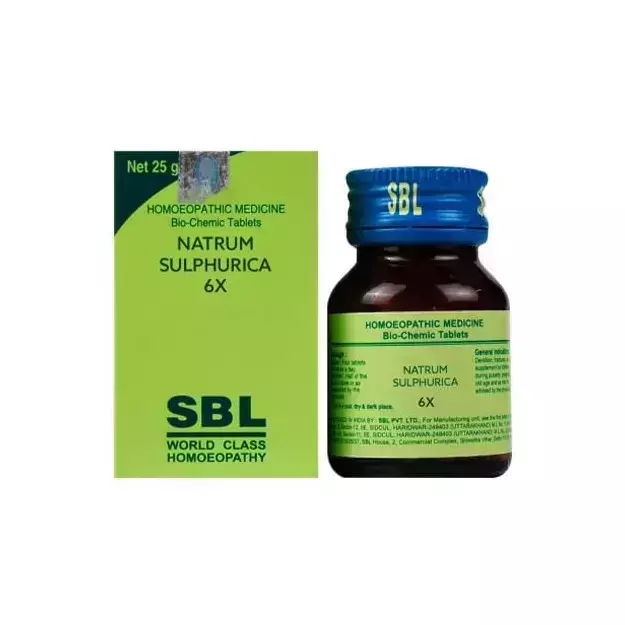 SBL Natrum sulphuricum 6X Tablet