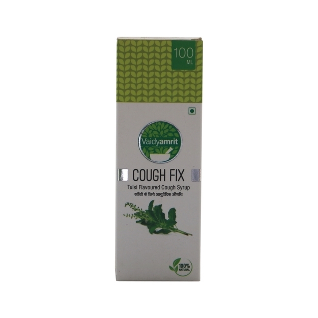 Vaidyamrit Cough Fix Tulsi Syrup (Pack of 2) 100ml