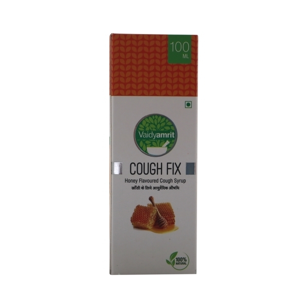 Vaidyamrit Cough Fix Honey Syrup (Pack of 2) 100ml