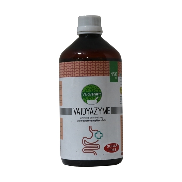 Vaidyamrit Vaidyazyme Syrup (Sugar Free) 450ml