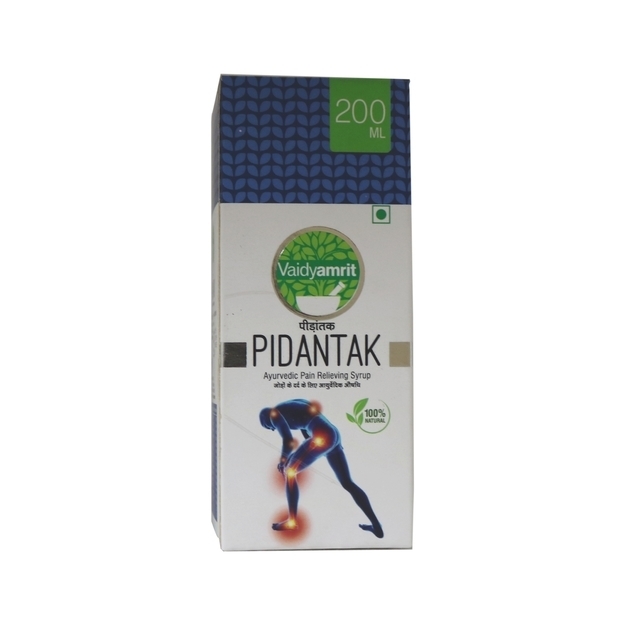 Vaidyamrit Pidantak Pain Syrup (Pack of 2) 200ml