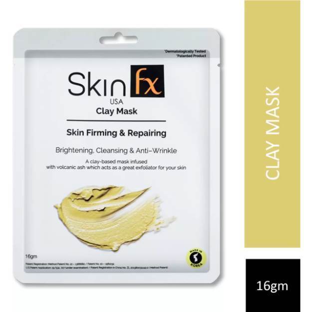 Skin Fx Clay Mask For Skin Firming & Repairingvolcanic Ash, Skin Tightening & Anti Wrinkle