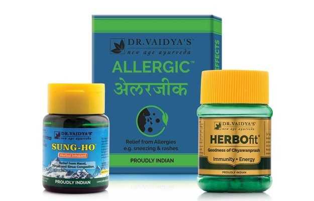 Dr. Vaidyas Ayurvedic Allergy & Cold Pack
