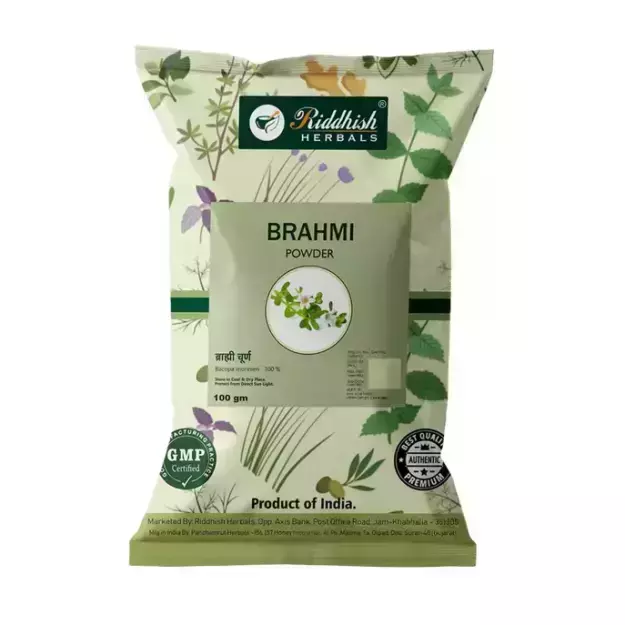Riddhish Herbals Brahmi Power (Pack of 3) 100gm