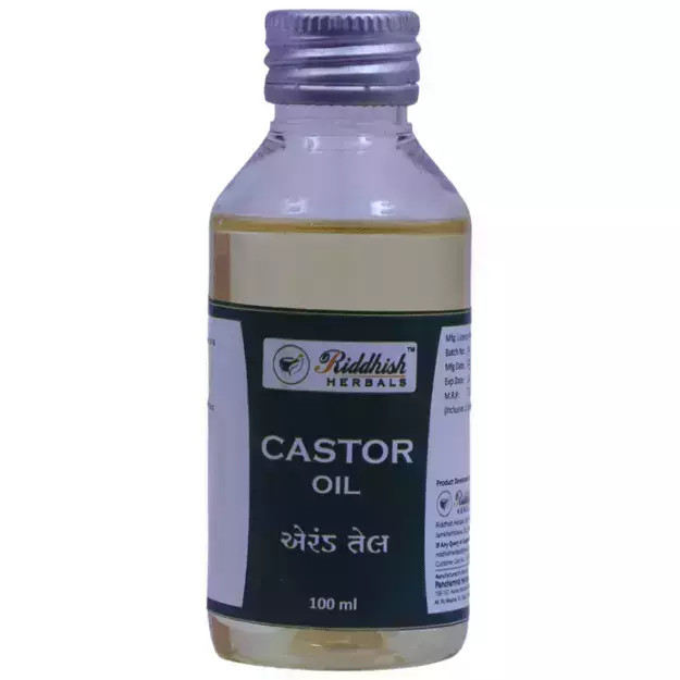 Riddhish Herbals Castor Oil (Pack of 3) 100ml