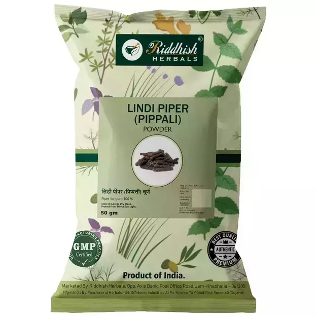 Riddhish Herbals Lindi Piper Powder (Pack of 2) 50gm