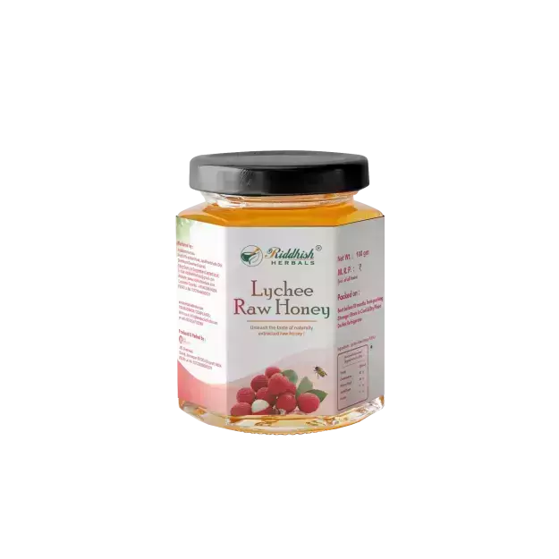 Riddhish Herbals Lychee Raw Honey 100gm