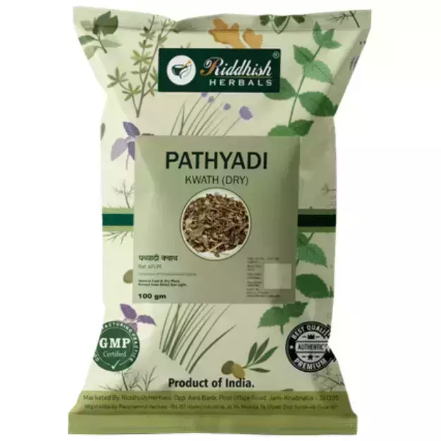 Riddhish Herbals Pathyadi Kwath (Pack of 3) 100gm