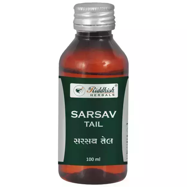 Riddhish Herbals Sarsav Oil (Pack of 3) 100ml