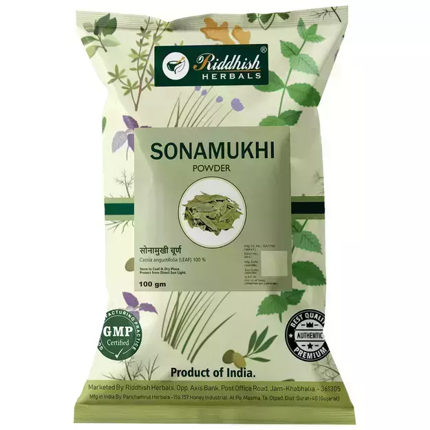 Riddhish Herbals Sonamukhi Powder (Pack of 3) 100gm