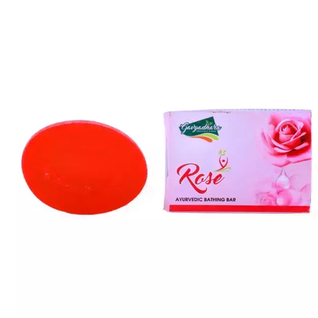 Gavyadhara Rose Aloe Vera Ayurvedic Soap 3 pack of 100 gms
