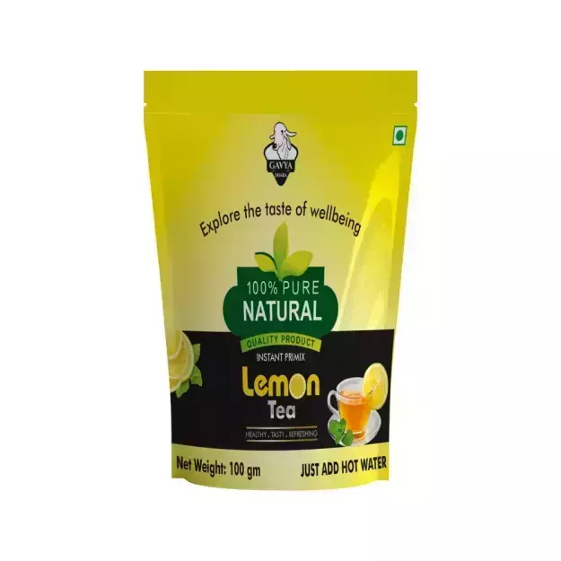 Gavyadhara Original Lemon Tea with 16 Ayurvedic Herbs