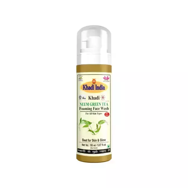 Khadi Neem Tea Tree Oil - Foaming Face Wash