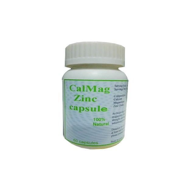 Hawaiian Herbal Cal Mag Zinc Capsule-Get 1 Same Drops Free