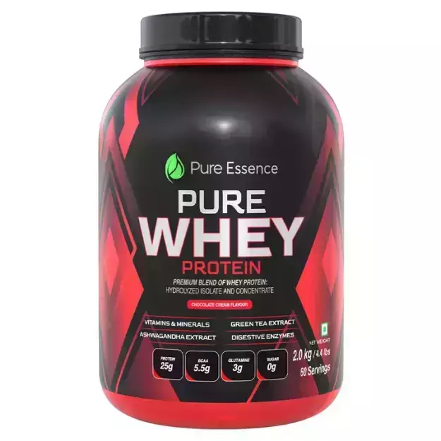 Pure Nutrition Whey Protein Powder For Muscle Mass And Bone Strength 2kg