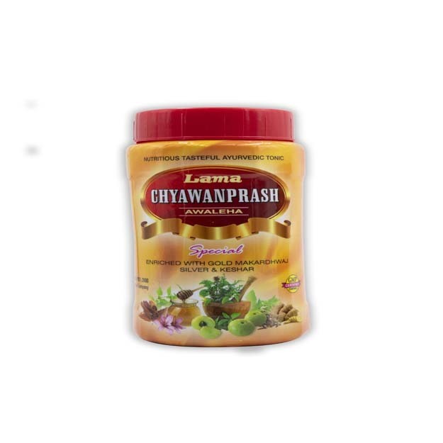 Lama Chyawanprash Special (Enriched with Gold, Silver and Keshar) 1kg