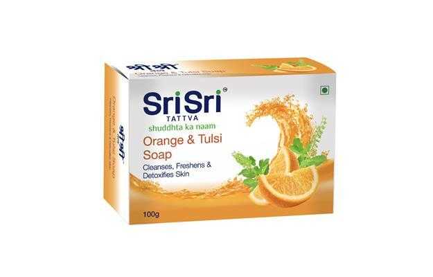 Sri Sri Tattva Orange & Tulasi Soap