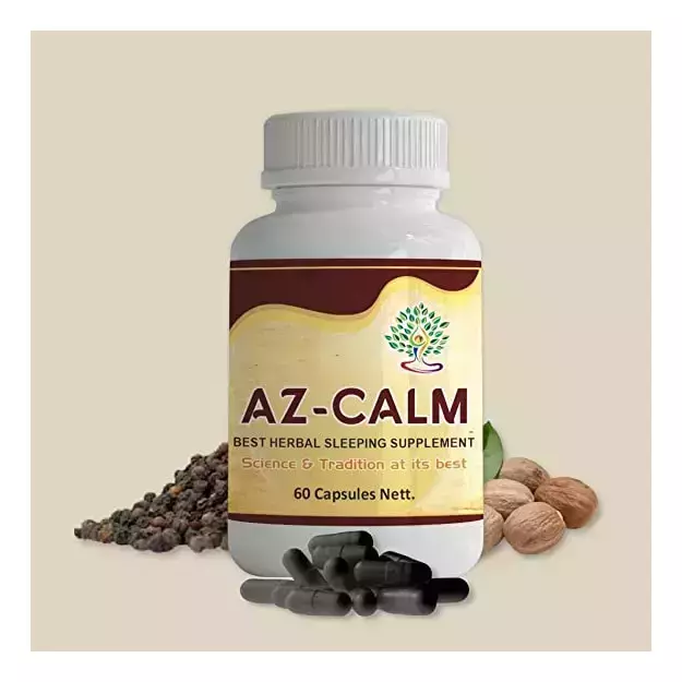 Ayurveda Yogashram Remedies AZ Calm Capsules (60)