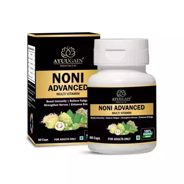 Ayuugain Noni Advanced Multivitamin For Immunity, Energy, Stamina & Strength