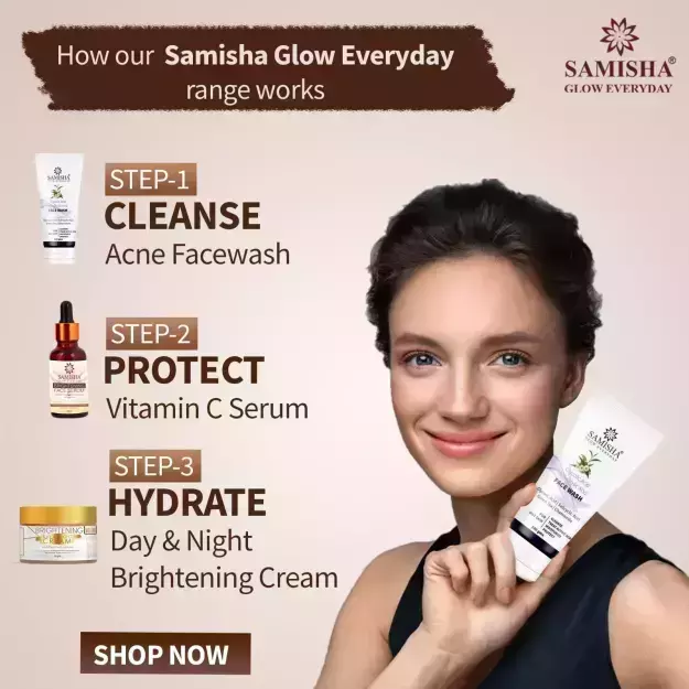 Samisha Glycolic Acid And Salicylic Acid Face Wash in Hindi की जानकारी, लाभ, फायदे, उपयोग, कीमत