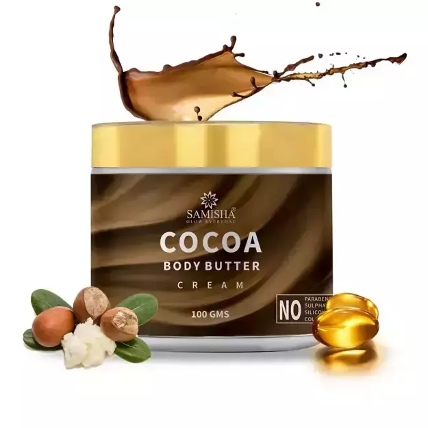Samisha Organic Stretch Marks Remover Cocoa BodyButter Cream 100gm