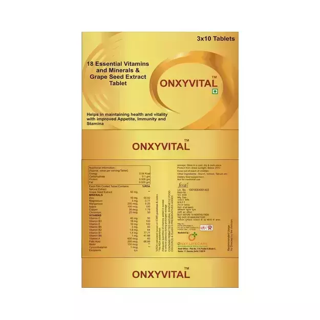 Onxyvital Tablet (10)