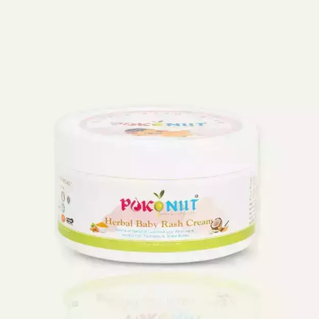 Pokonut Herbal Baby Diaper Rash Cream Prevent Rashes-Chemical Free 50gm