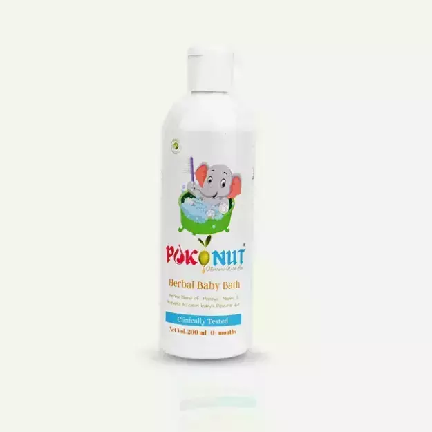 Pokonut Herbal Baby Tear-Free Head For Soothing Skin No Harmful Chemicals 100 ML