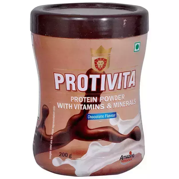 Amazing Research Protivita Protein Powder with Vitamins & Minerals Chocolate 200gm